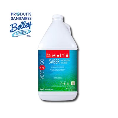SABER VERT-2-GO DESINFECTANT 4 L SABER VERT-2-GO DESINFECTANT 4 L